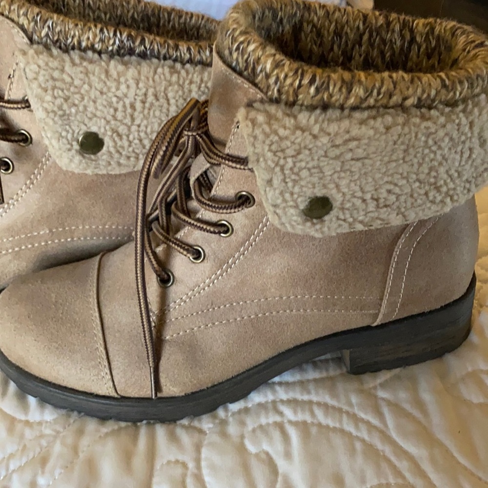 New without tags.  Never worn.  Super cute with cuffed jeans